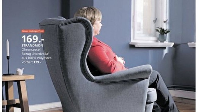 "Končno doma": Ikea šaljivo maha Angeli Merkel v slovo (foto: Promocijsko gradivo)