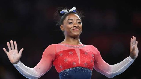 Simone Biles športna osebnost leta po izboru revije Time