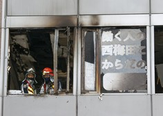 Požar na Japonskem bi bil lahko usoden za 27 ljudi, preiskovalci sumijo na požig