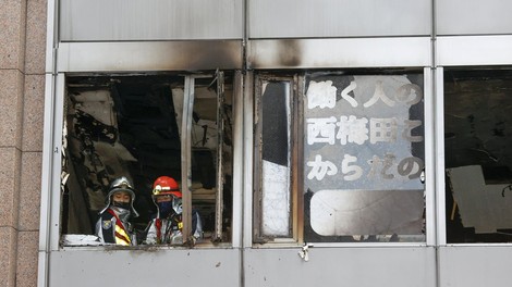 Požar na Japonskem bi bil lahko usoden za 27 ljudi, preiskovalci sumijo na požig