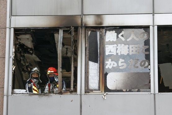 Požar na Japonskem bi bil lahko usoden za 27 ljudi, preiskovalci sumijo na požig