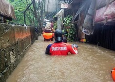 Tajfun Rai na Filipinih odnesel najmanj 33 življenj, domove zapustilo več kot 300 tisoč ljudi