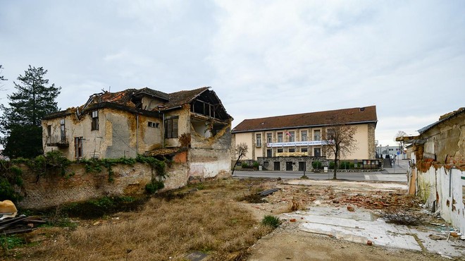 Pretresljive podobe Petrinje leto po potresu: Mesto v ruševinah, mesto, ki ga ni več (foto: MMC RTV SLO / Miloš Ojdanić)