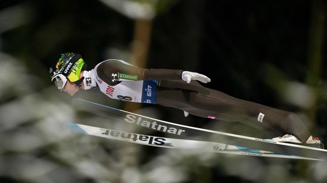 Novoletna turneja: Lovro Kos tretji v Garmisch-Partenkirchnu (foto: profimedia)