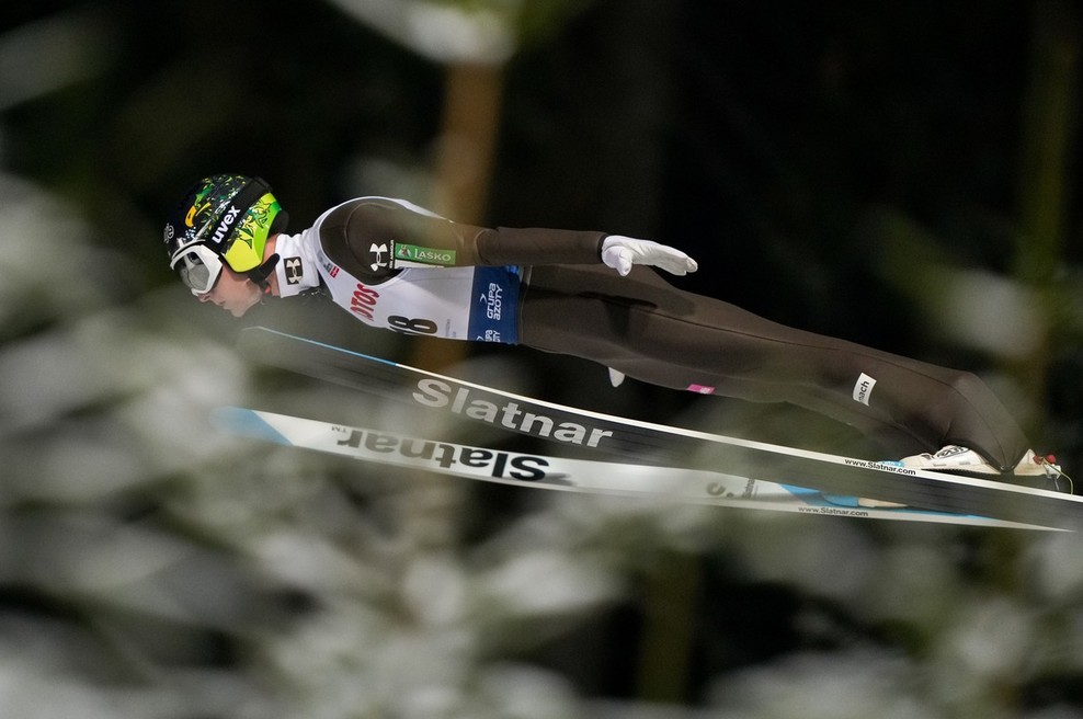 Novoletna turneja: Lovro Kos tretji v Garmisch-Partenkirchnu (foto: profimedia)