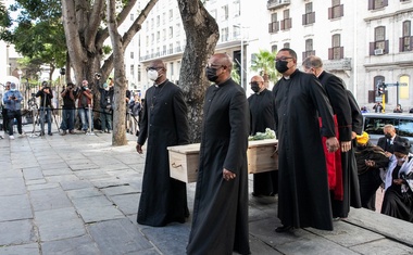 Pogreb Desmonda Tutuja v Južni Afriki (FOTO in VIDEO)