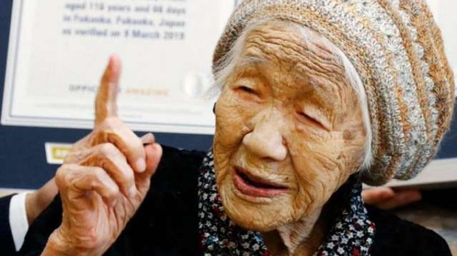 Japonka Kane Tanaka, najstarejši človek na svetu, praznovala 119. rojstni dan (foto: Twitter)