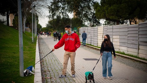 V nedeljo so ob opravljenih 2282 PCR-testih potrdili 1008 okužb