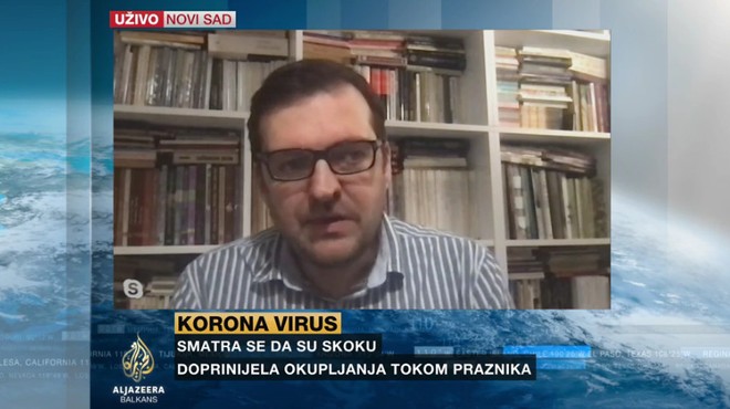 Epidemiolog Predrag Đurić: "Zaradi flurone ne gre delati drame!" (foto: AlJazeera/Vijesti)