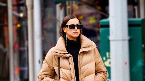 (FOTO) Zaljubili se boste v zimski modni slog supermodela Irine Shayk