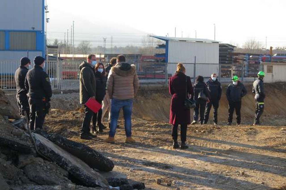 V Mariboru se bodo lotili odstranjevanja letalske bombe iz druge svetovne vojne (foto: STA/Gregor Mlakar)