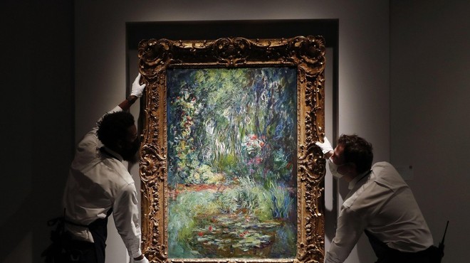 Marca v Londonu na dražbi pet slik francoskega impresionista Clauda Moneta (foto: profimedia)
