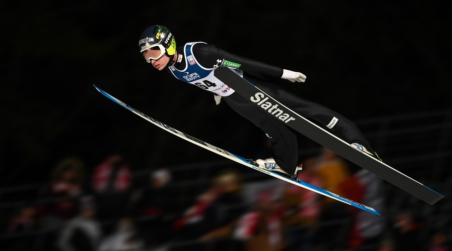 Smučarski skoki: Anže Lanišek vnovič drugi na tekmi svetovnega pokala (foto: profimedia)