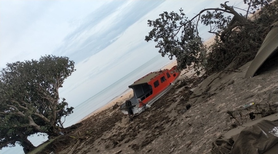 Okoljske posledice podvodnega vulkanskega izbruha na Tongi (foto: profimedia)