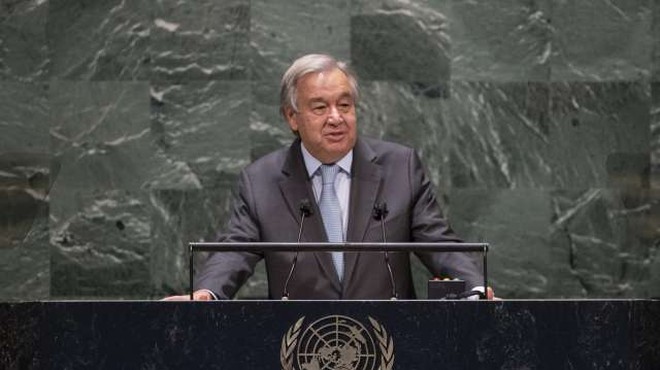 Antonio Guterres v imenu ZN poziva talibane, naj priznajo človekove pravice žensk (foto: Xinhua/STA)
