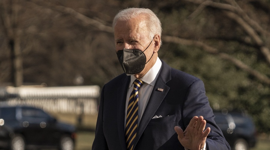 "Ameriški državljani bi iz Ukrajine morali oditi zdaj," na NBC News pozval Joe Biden (foto: profimedia)