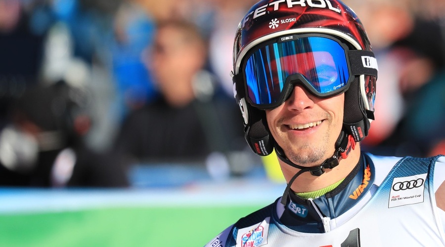 Žan Kranjec z osmega mesta do srebrne olimpijske kolajne  veleslalomu (foto: profimedia)