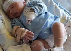"Majev glasen šum na srcu je opazila šele pediatrinja na prvem pregledu po rojstvu."