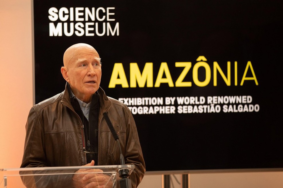Brazilski fotograf Sebastião Salgado z razstavo o amazonskem pragozdu opominja na ekološke rane (foto: profimedia)