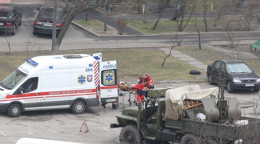 Po slabih dveh dneh od vdora v Ukrajino ruske enote že prodrle v Kijev (foto: profimedia)