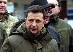 Ukrajinske varnostne sile preprečile atentat na predsednika Zelenskega