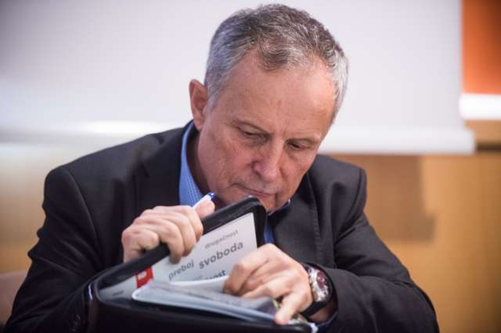 Prof. dr. Franjo Štiblar analitično o koronakrizi Covid-19 in Slovencih (foto: Bor Slana/STA)