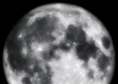 Tri tone težak del za zdaj še neidentificirane rakete trčil v Luno