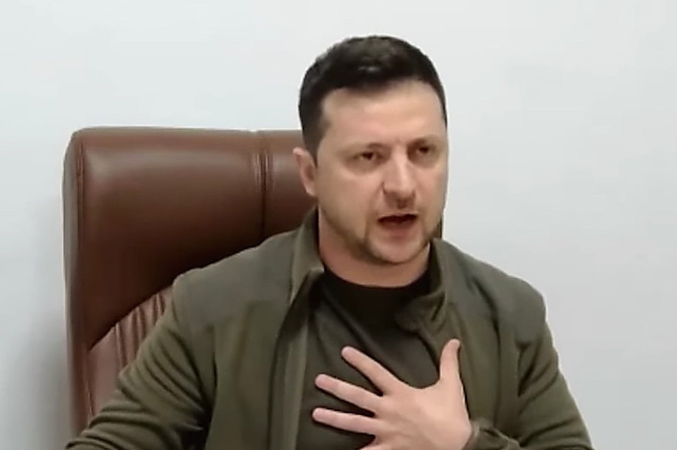 Zelenski: Če bo padla Ukrajina, bo padla celotna Evropa (foto: profimedia)
