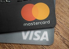Visa in Mastercard zaradi vdora v Ukrajino ustavila poslovanje v Rusiji
