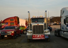 V nedeljo spet protest konvoja tovornjakarjev (imamo PODROBNOSTI)