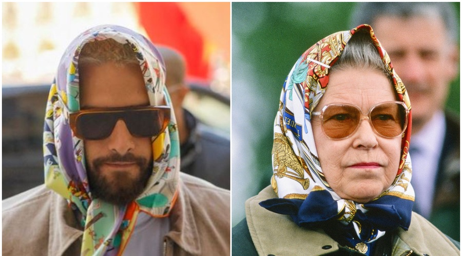 Maluma z enakim stilom kot britanska kraljica. (foto: Instagram/Profimedia)