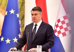 Hrvaški predsednik NOČE odgovoriti na vprašanje, ki zanima ves svet