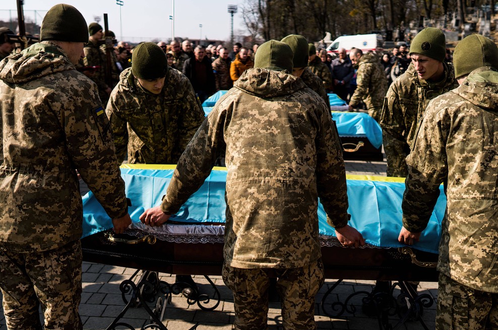 Tako se bodo Ukrajinci vsak dan poklonili žrtvam vojne (foto: Profimedia)
