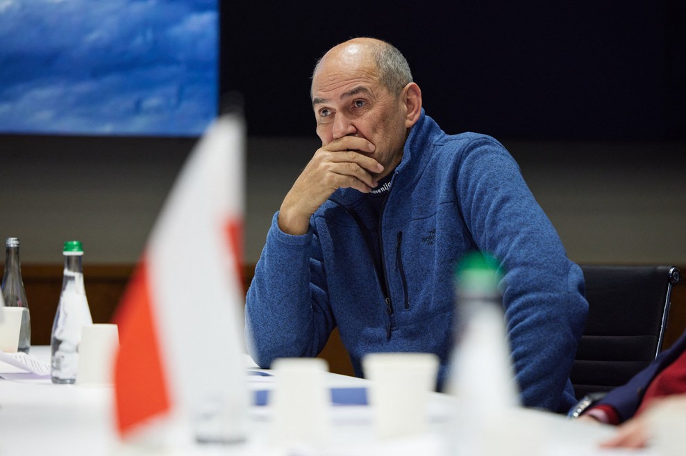 Janša o kontroverznem obisku: "Rusija ne bo prišla tako daleč" (foto: Profimedia)