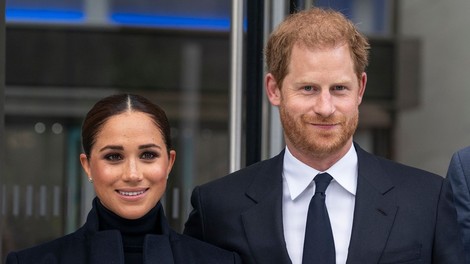Princ Harry in Meghan Markle.