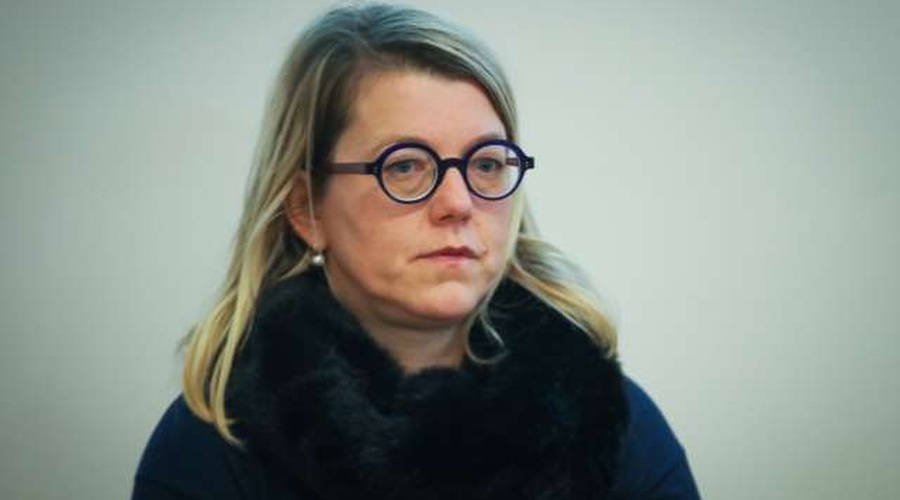 Kaja Širok: "Narediti je potrebno korak nazaj, da lahko potem naredimo tri naprej." (foto: Anže Malovrh/STA)