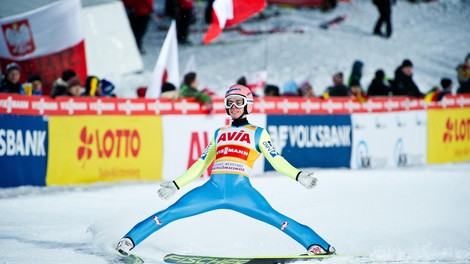Zmagovalec Stefan Kraft.