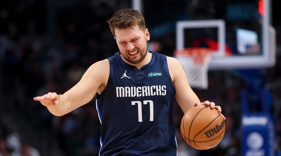 Ojoj! Luka Dončič ZGROŽEN. Med tekmo je zavijal z očmi in ni bila tehnična napaka (foto: Profimedia)