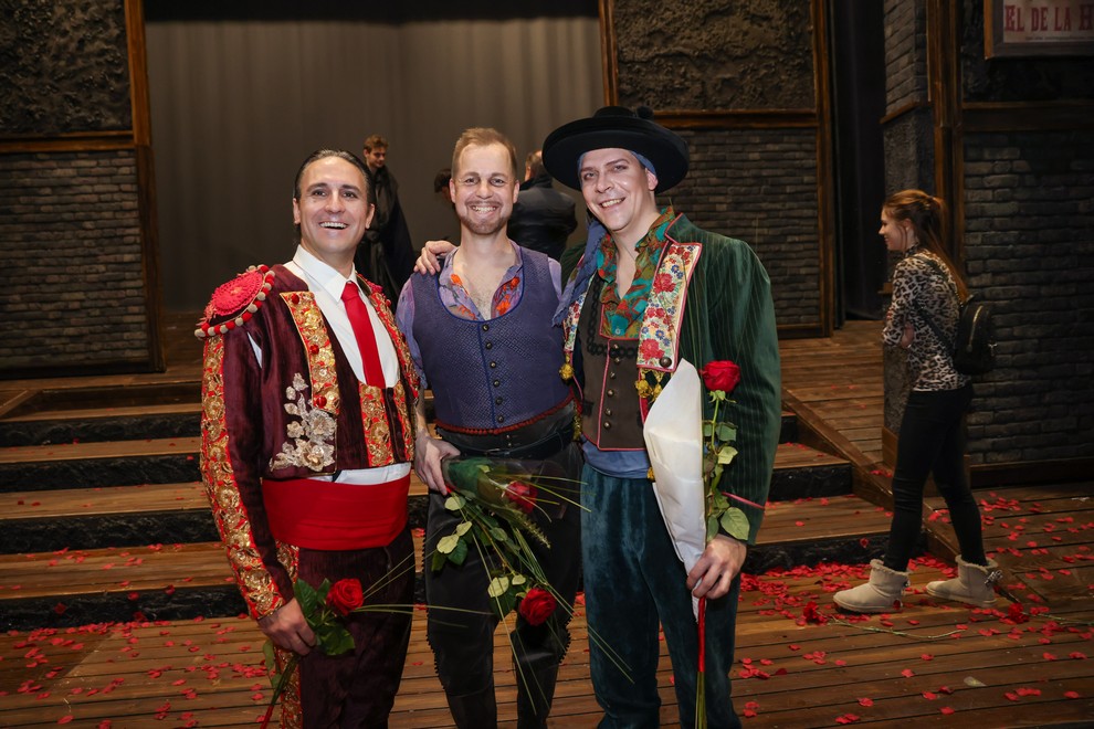 Luka Ortar, Martin Sušnik in Bogdan Stopar