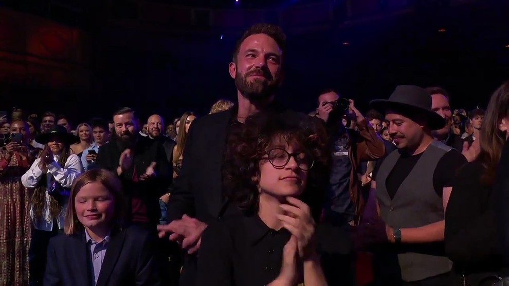 V prvi vrsti so zanjo navijali njeni najbližji - njena otroka in partner Ben Affleck, s katerim sta v zvezo …