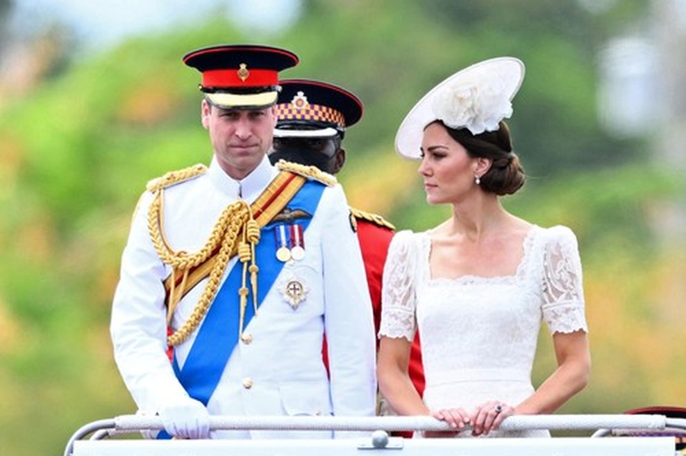 Kate Middleton in princ William. (foto: Profimedia)