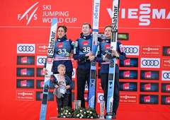 Planica končno kot jo poznamo! Navijači, veselje, sreča, odlični poleti naših orlov...