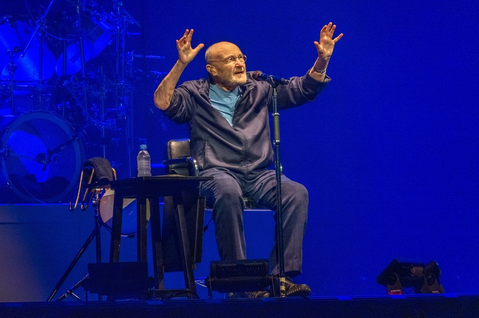 Phil Collins na poslovilni turneji. (foto: Profimedia)