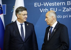 Janša po srečanju s Plenkovičem: "Imate vso podporo za članstvo v integracijah, kjer je Slovenija članica, Hrvaška pa še kandidatka"