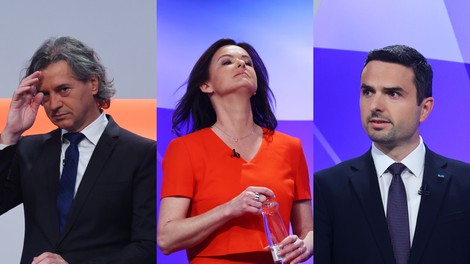 Prvo predvolilno soočenje: Se Janša izmika Golobu?