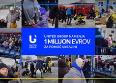 DOBROSRČNOST: Skupina United Group za pomoč Ukrajini namenila milijon evrov