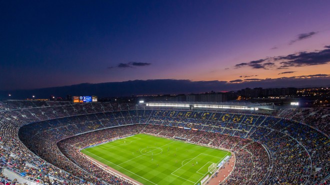 Camp Nou v Barceloni. (foto: Profimedia)