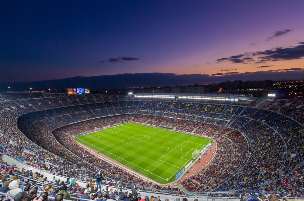 Camp Nou v Barceloni. (foto: Profimedia)