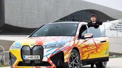 RE:DESIGN iX: Zaključek natečaja in predstavitev zmagovalne umetniške preobrazbe BMW iX