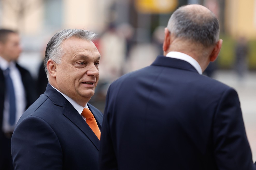 Viktor Orban in slovenski premier Janez Janša. (foto: Profimedia)